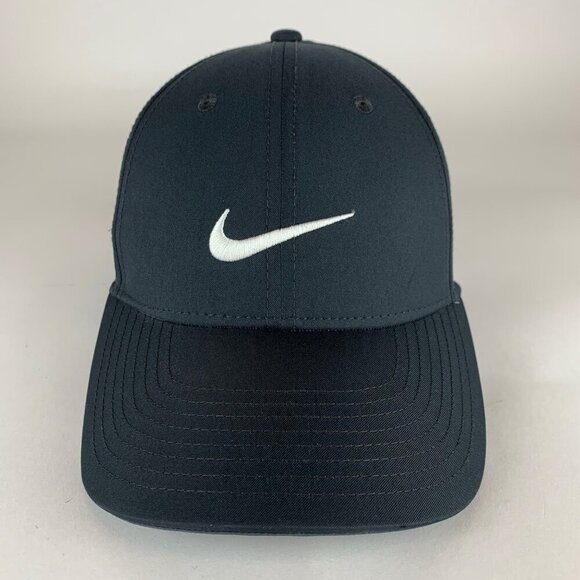 Nike Golf Dri Fit Legacy91 Mens Black Strapback Adjustable Hat - Picture 2 of 5